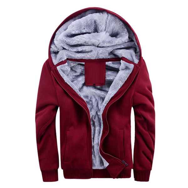 fleece winter warm hoody parka homme zipper abrigo hombre invierno thick hoodies veste hiver homme slim fit men clothes jacket, Black
fleece winter warm hoody parka homme zipper abrigo hombre invierno thick hoodies veste hiver homme slim fit men clothes jacket, Black