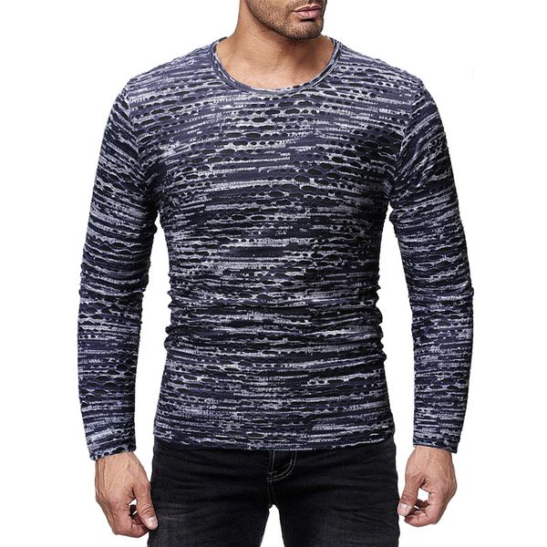 men casual t-shirts round neck long sleeves slim fit breathable male for spring -mx8, White;black
men casual t-shirts round neck long sleeves slim fit breathable male for spring -mx8, White;black
