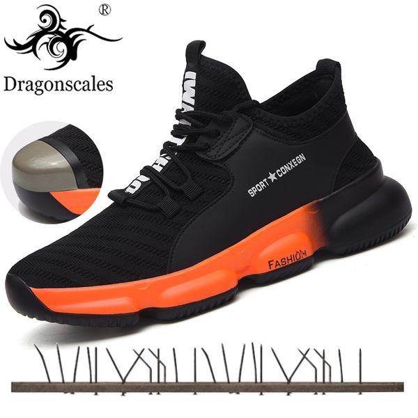 men safety shoes steel toe boots anti-smashing anti-puncture light soft bottom work shoes boots breathable indestructible, Black
men safety shoes steel toe boots anti-smashing anti-puncture light soft bottom work shoes boots breathable indestructible, Black