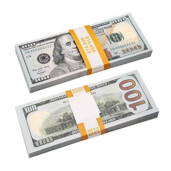movie prop banknote 1$, 5$ ,20$,10$, 50$,100$ dollar currency party fake money children gift toy banknote
movie prop banknote 1$, 5$ ,20$,10$, 50$,100$ dollar currency party fake money children gift toy banknote