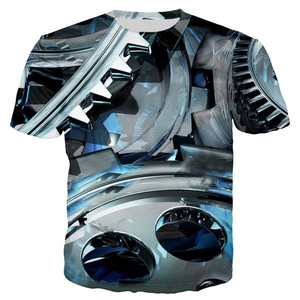 mechanical 3d t shirt men's summer t-shirt retro tshirt clothes punk clothing mechanical male 3d tees shirt funny 3d t-shirt, White;black
mechanical 3d t shirt men's summer t-shirt retro tshirt clothes punk clothing mechanical male 3d tees shirt funny 3d t-shirt, White;black