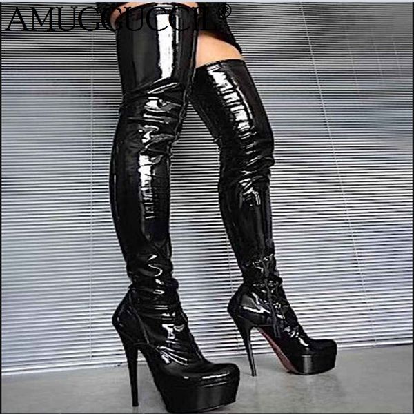 2019 new plus big size 34-52 black zip fashion thigh high heel platform over the knee autumn winter ladies women boot x1854
2019 new plus big size 34-52 black zip fashion thigh high heel platform over the knee autumn winter ladies women boot x1854