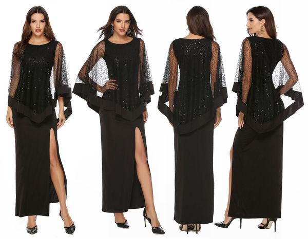 ladies casual woman clothes summer dress women designer dresses sequins splicing high waist cultivate oneself dress skirt, Black;gray
ladies casual woman clothes summer dress women designer dresses sequins splicing high waist cultivate oneself dress skirt, Black;gray
