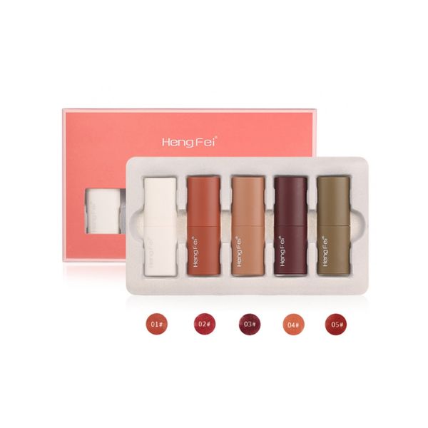 5 colors matte lipstick set long lasting lip gloss nude velvet waterproof lip pigment women makeup pro
5 colors matte lipstick set long lasting lip gloss nude velvet waterproof lip pigment women makeup pro