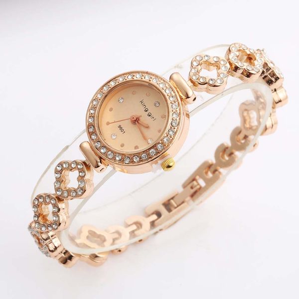 new design lovely women's watch fashion women girl rose gold bracelet watch quartz ladies alloy wrist watches clocks, Slivery;brown
new design lovely women's watch fashion women girl rose gold bracelet watch quartz ladies alloy wrist watches clocks, Slivery;brown
