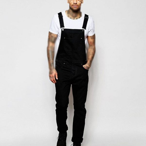 men's jumpsuits oversize pocket long overalls loose casual holes fashion loose black button down jumpsuit, Blue
men's jumpsuits oversize pocket long overalls loose casual holes fashion loose black button down jumpsuit, Blue
