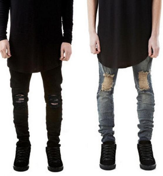 2019 new jeans for men destroyed ripped hole jeans men casual hip hop streetwear black blue denim trouser plus size j8k9
2019 new jeans for men destroyed ripped hole jeans men casual hip hop streetwear black blue denim trouser plus size j8k9