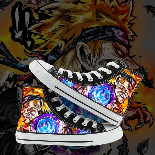 whoholl naruto sasuke print canvas shoes man women anime casual shoes high-profile men and women sneakers shoes, Black
whoholl naruto sasuke print canvas shoes man women anime casual shoes high-profile men and women sneakers shoes, Black