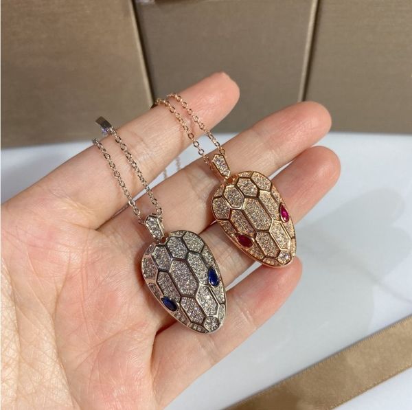 pendant necklaces women designer necklace snake classic style hollow evening party fine jewelry 595864, Silver
pendant necklaces women designer necklace snake classic style hollow evening party fine jewelry 595864, Silver