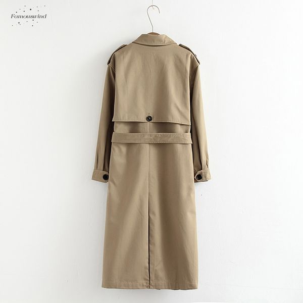 trench women casual solid color double breasted sashes office coat chic epaulet design long outwear 902229, Tan;black
trench women casual solid color double breasted sashes office coat chic epaulet design long outwear 902229, Tan;black