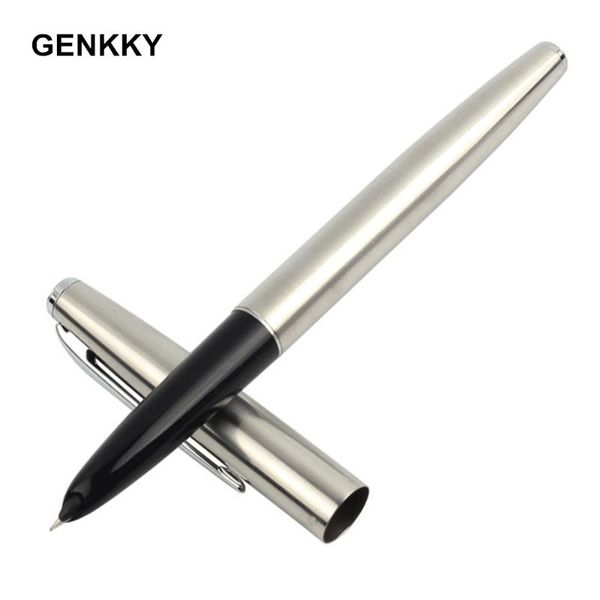 1pcs financial tip 0.4mm extremely fine fountain pen stainless steel classic body jinhao 911 stationery office school supplies
1pcs financial tip 0.4mm extremely fine fountain pen stainless steel classic body jinhao 911 stationery office school supplies