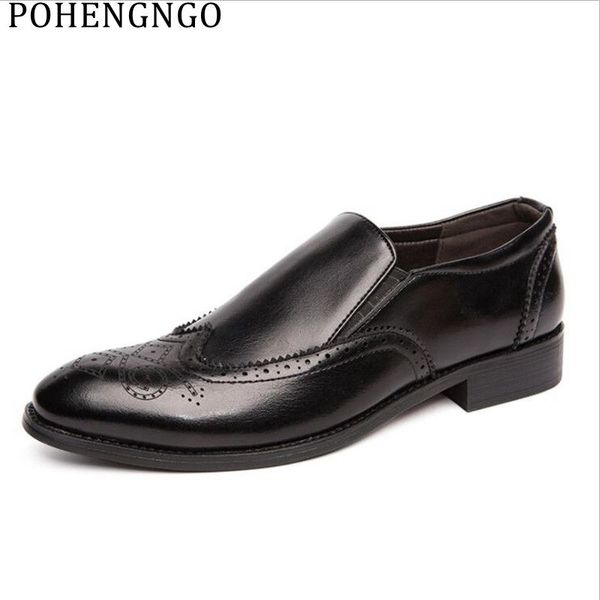 2019 new italy style fashion men business casual brogue shoes leather comfortable men office oxford loafers, Black
2019 new italy style fashion men business casual brogue shoes leather comfortable men office oxford loafers, Black