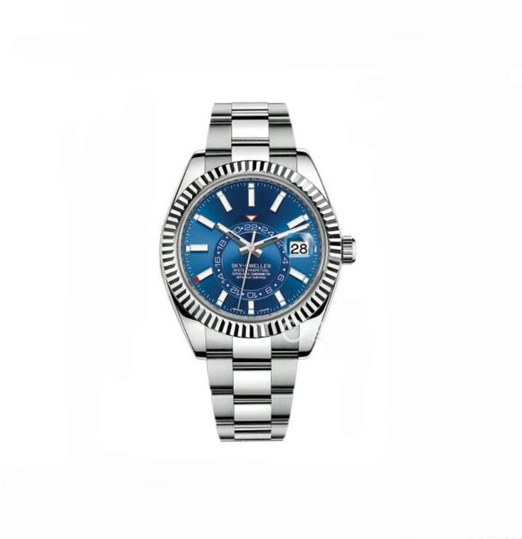 high quailty 42mm m326934 blue color gmt dial work date sapphire stainless steel automatic movment more color men's watches wristwatche, Slivery;brown
high quailty 42mm m326934 blue color gmt dial work date sapphire stainless steel automatic movment more color men's watches wristwatche, Slivery;brown