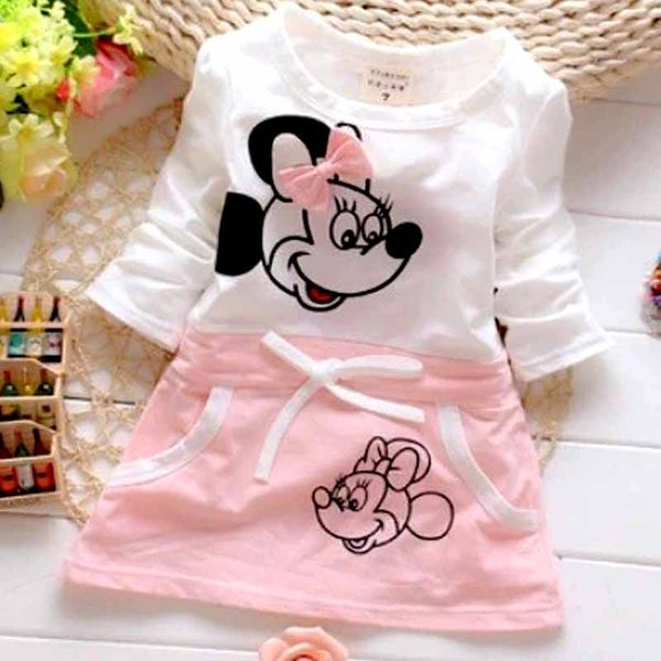 2018 new fashion cute stitching dress pure cotton long sleeve female baby cartoon print mini knee dress, Red;yellow
2018 new fashion cute stitching dress pure cotton long sleeve female baby cartoon print mini knee dress, Red;yellow