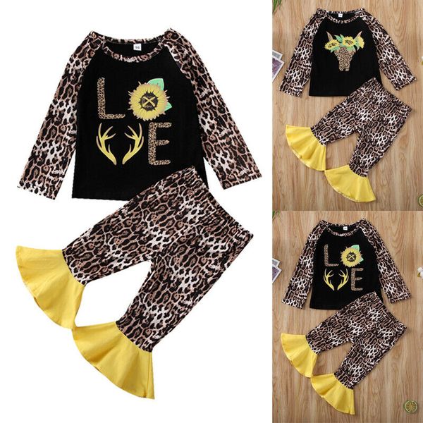 2pcs infant baby girl футболка эпикировка с длинным рукавом leopard печатные брюки одежда set, White
2pcs infant baby girl футболка эпикировка с длинным рукавом leopard печатные брюки одежда set, White