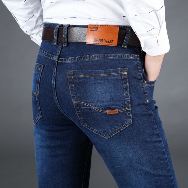 tide new men business style slim fit straight jeans fashion classic blue black male stretch casual denim trousers plus size 51
tide new men business style slim fit straight jeans fashion classic blue black male stretch casual denim trousers plus size 51