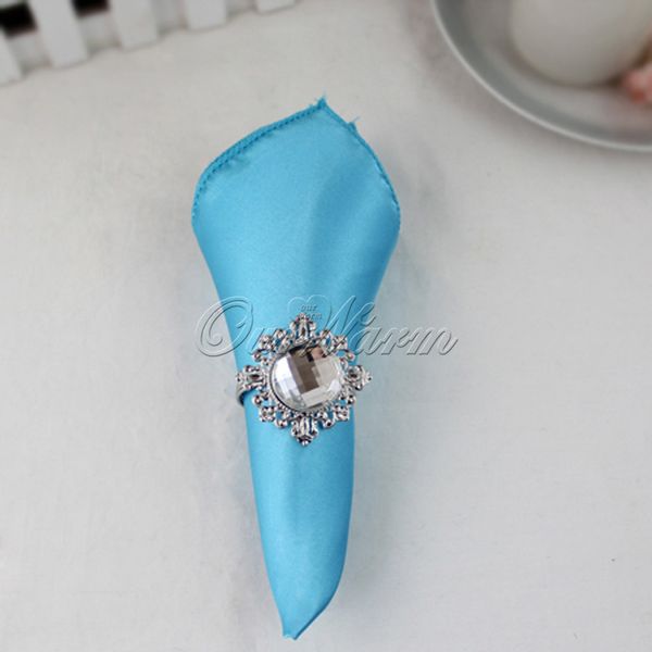 ourwarm 50pcs/lot 30cm x 30cm aqua blue square satin napkin diner handkerchief hanky for wedding party table decoration
ourwarm 50pcs/lot 30cm x 30cm aqua blue square satin napkin diner handkerchief hanky for wedding party table decoration
