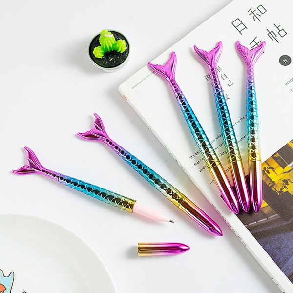 mermaid shaped ballpoint pens students creative gel pens school stationery office business writing supplies, Blue;orange
mermaid shaped ballpoint pens students creative gel pens school stationery office business writing supplies, Blue;orange