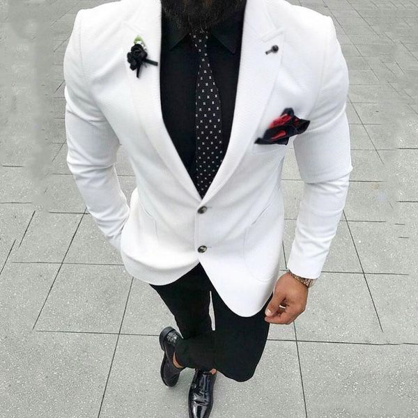 handsome two buttons groomsmen peak lapel groom tuxedos men suits wedding/prom/dinner man blazer(jacket+pants+tie) b17, Black;gray
handsome two buttons groomsmen peak lapel groom tuxedos men suits wedding/prom/dinner man blazer(jacket+pants+tie) b17, Black;gray