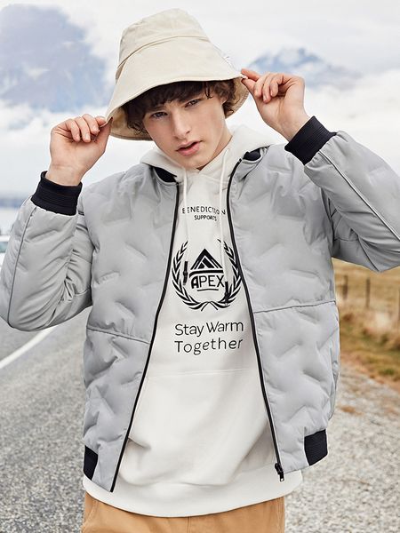 down jacket men winter new windbreak men's black baseball collar jacket 90% down coat warmth
down jacket men winter new windbreak men's black baseball collar jacket 90% down coat warmth