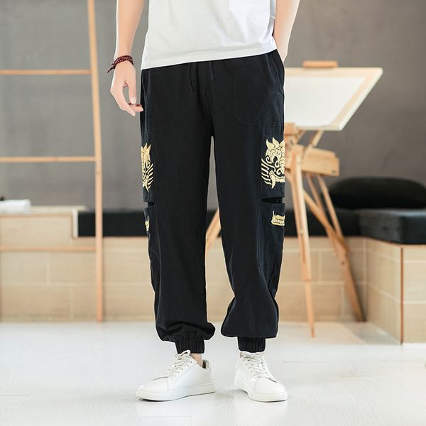 black mens casual harem pants men streetwear sweatpants big size loose 2020 jogger trousers male cotton embroidery pants m-5xl
black mens casual harem pants men streetwear sweatpants big size loose 2020 jogger trousers male cotton embroidery pants m-5xl