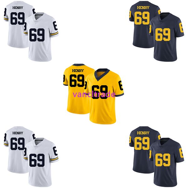 2019 ncaa fottball michigan wolverines 69 willie henry jerseys, Black;red
2019 ncaa fottball michigan wolverines 69 willie henry jerseys, Black;red
