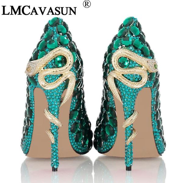 lmcavasun hand-inlaid genuine leather rhinestone high heels cinderella shoes women pumps pointed toe woman crystal wedding shoes, Black
lmcavasun hand-inlaid genuine leather rhinestone high heels cinderella shoes women pumps pointed toe woman crystal wedding shoes, Black