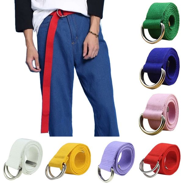 o 12 color belt wide solid color belt double loop canvas casual jeans leggings accessories 125cm, Black;brown
o 12 color belt wide solid color belt double loop canvas casual jeans leggings accessories 125cm, Black;brown