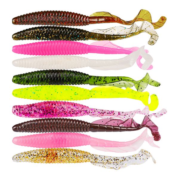 new ned-rigs missile baits bomb sworm 15.5cm 7g rubber ribbed body slightest swing tail fishing lure 10pc/lot
new ned-rigs missile baits bomb sworm 15.5cm 7g rubber ribbed body slightest swing tail fishing lure 10pc/lot