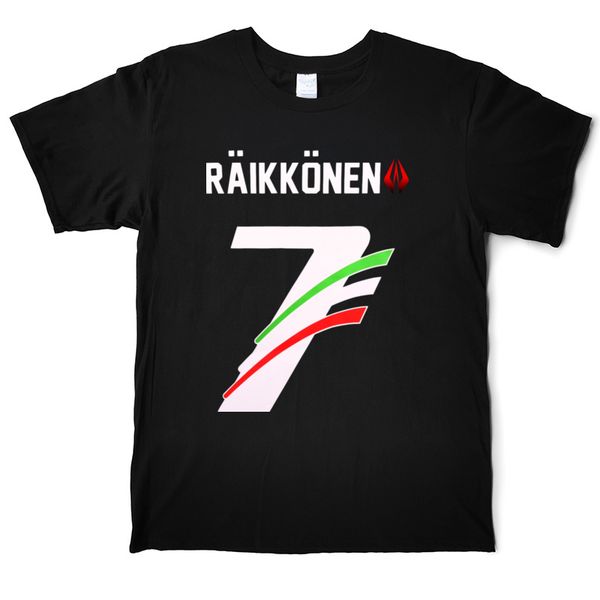f1 kimi raikkonen no 7 men's t shirt formula 1 sport fashion cotton t-shirt round neck short sleeve street tees shirt casual printed, White;black
f1 kimi raikkonen no 7 men's t shirt formula 1 sport fashion cotton t-shirt round neck short sleeve street tees shirt casual printed, White;black