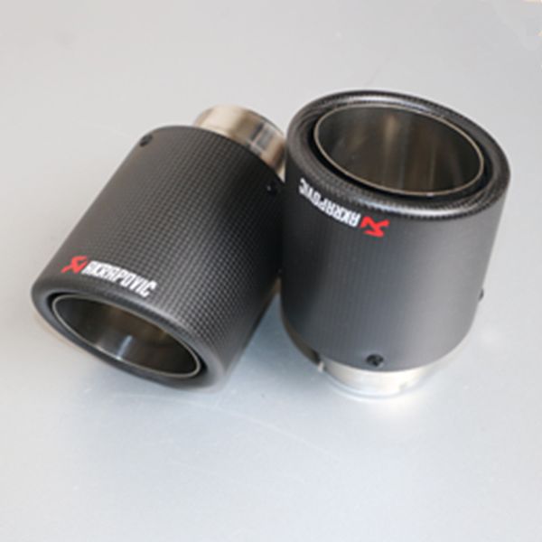promotion: 2piece universal akrapovic exhaust tip macarbon fiber exhaust pipe tail ak muffler nozzle tips
promotion: 2piece universal akrapovic exhaust tip macarbon fiber exhaust pipe tail ak muffler nozzle tips