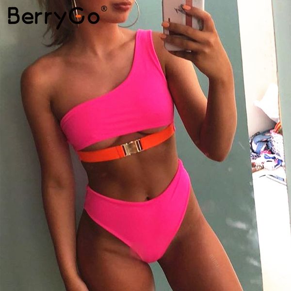 one shoulder bikinis 2019 mujer high waist buckle swimsuit push up swimwear women bathing suit summer beachwear
one shoulder bikinis 2019 mujer high waist buckle swimsuit push up swimwear women bathing suit summer beachwear