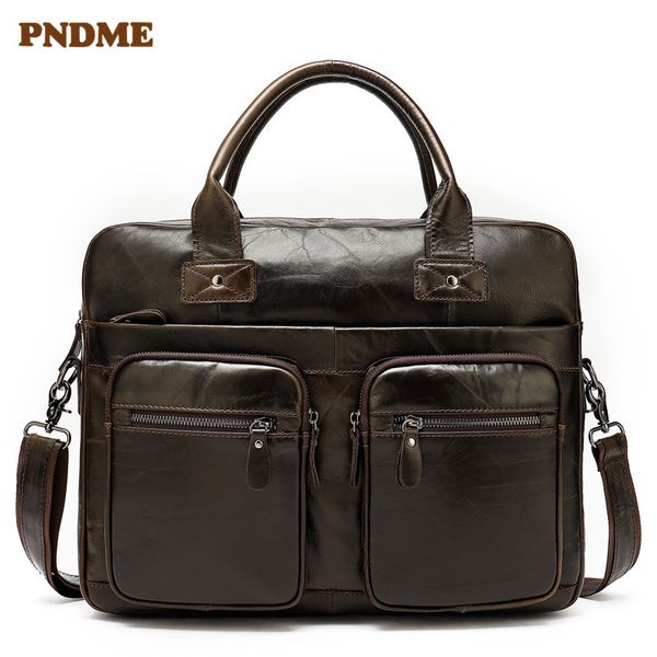 pndme genuine leather briefcase designer luxury cowhide computer bag retro messenger bags business travel handbag
pndme genuine leather briefcase designer luxury cowhide computer bag retro messenger bags business travel handbag