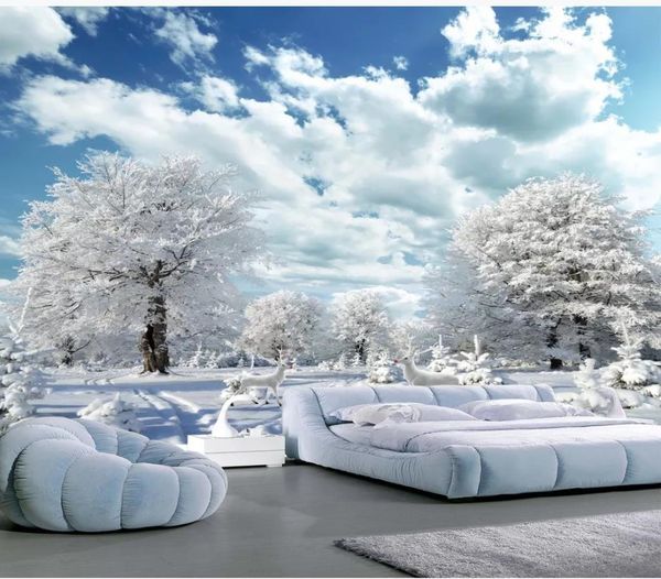 custom photo wallpaper Beautiful winter snow landscape landscape HD living room TV background wall
custom photo wallpaper Beautiful winter snow landscape landscape HD living room TV background wall