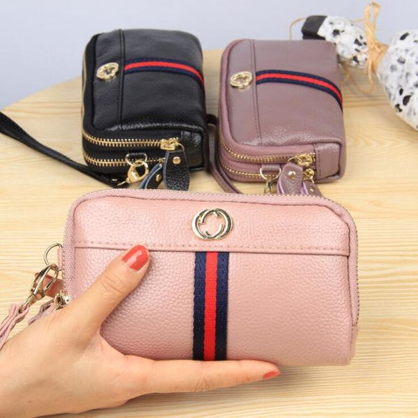 2019 women wallet standard wallets wallets soft cowhide women billfold zero purse small wallets card bag wholesale long genuine leather d232, Red;black
2019 women wallet standard wallets wallets soft cowhide women billfold zero purse small wallets card bag wholesale long genuine leather d232, Red;black