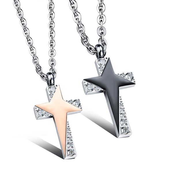 charm full diamond stone star cross pendants necklace jewelry 316l stainless steel necklace men women lover couple pendants, Silver
charm full diamond stone star cross pendants necklace jewelry 316l stainless steel necklace men women lover couple pendants, Silver
