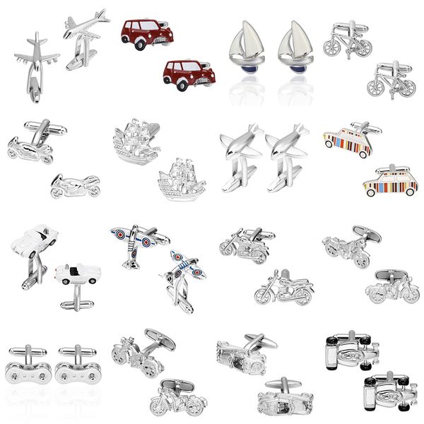 memolissa 2018 motorbike, motorcycle, bicycle chain and sailboat cufflinks vehicle shirt cuffs, Silver;golden
memolissa 2018 motorbike, motorcycle, bicycle chain and sailboat cufflinks vehicle shirt cuffs, Silver;golden