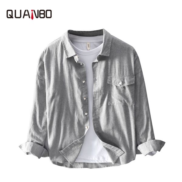 quanbo 2019 autumn new cargo pocket plaid shirt men 100% cotton causal long sleeve shirts brand clothing pink gray, White;black
quanbo 2019 autumn new cargo pocket plaid shirt men 100% cotton causal long sleeve shirts brand clothing pink gray, White;black
