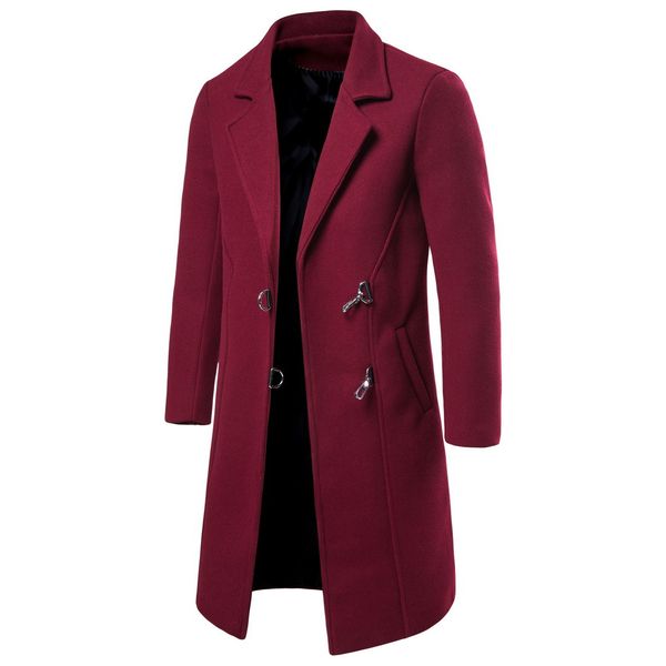2019 men's fall and winter of foreign trade of small lapel design men cultivating wild long section woolen jacket yf08, Black
2019 men's fall and winter of foreign trade of small lapel design men cultivating wild long section woolen jacket yf08, Black