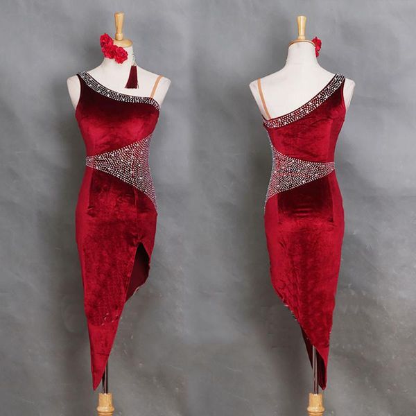 stage wear 2021 latin dance dress women regata feminina roupa de ginastica lady ballroom cha rumba samba costume, Black;red
stage wear 2021 latin dance dress women regata feminina roupa de ginastica lady ballroom cha rumba samba costume, Black;red