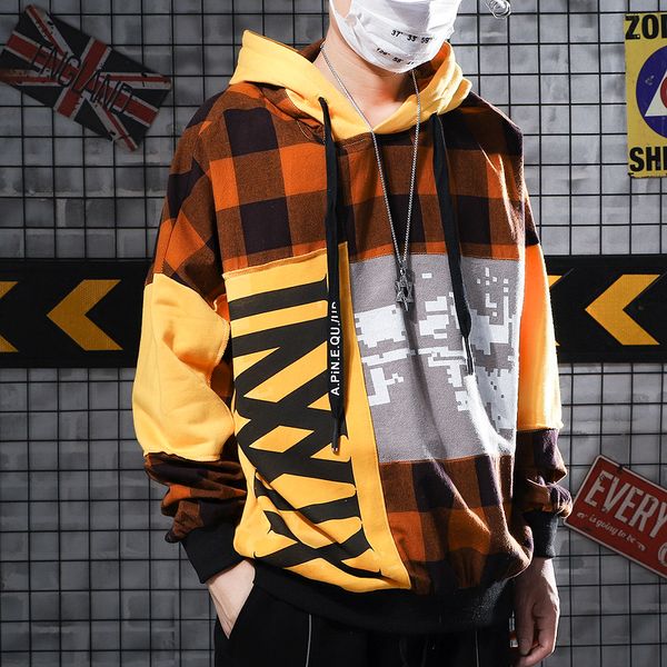 clothes dark, abstinent, loose wool, plaid, colored handsome sweatshirt old-fashioned man mens designer hoodies, Black
clothes dark, abstinent, loose wool, plaid, colored handsome sweatshirt old-fashioned man mens designer hoodies, Black
