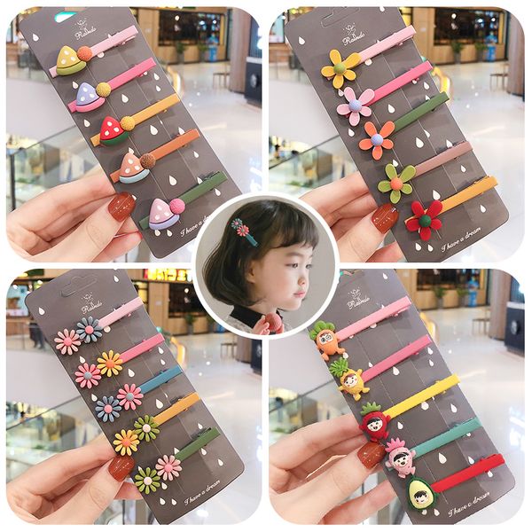 5pcs/set cute cartoon flower fruit hairpins acrylic girls children barrettes hair clips kids fashion hair accessories, Slivery;white
5pcs/set cute cartoon flower fruit hairpins acrylic girls children barrettes hair clips kids fashion hair accessories, Slivery;white
