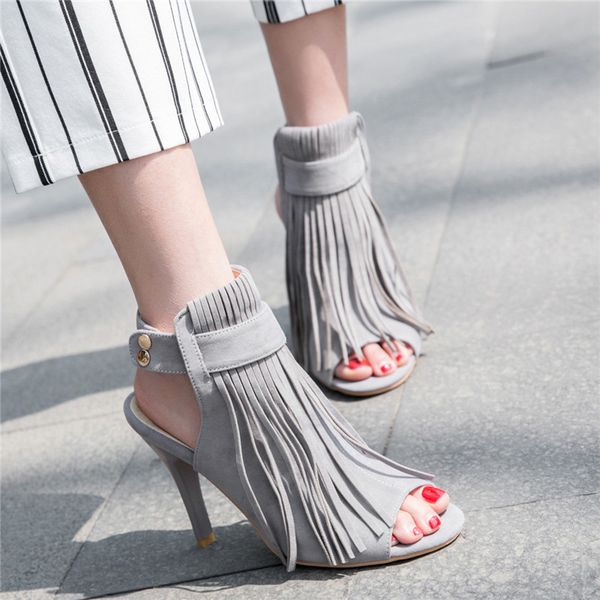 agodor peep toe high heels womens shoes stiletto slingback sandals 2020 new spring women summer sandals fringe shoes, Black
agodor peep toe high heels womens shoes stiletto slingback sandals 2020 new spring women summer sandals fringe shoes, Black