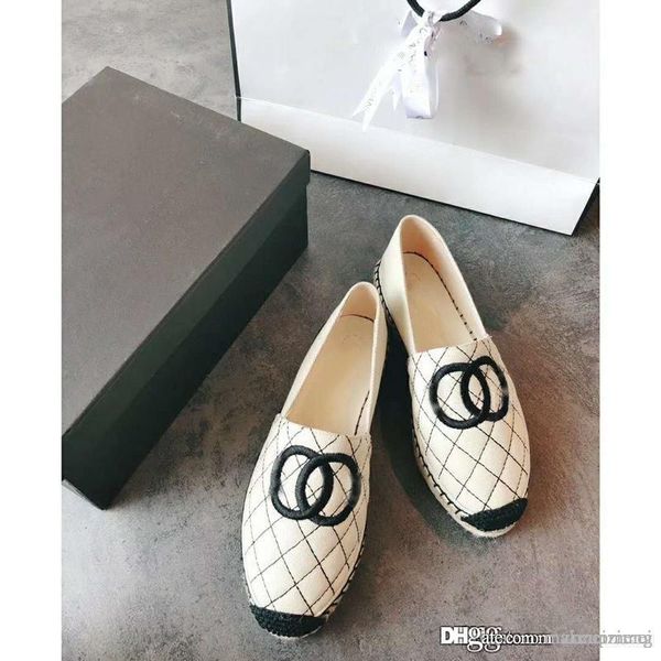 2019 женские эспадрильи кремовые и черные тканевые квартиры стеганые туфли с оригинальной коробкой, Blue;gray
2019 женские эспадрильи кремовые и черные тканевые квартиры стеганые туфли с оригинальной коробкой, Blue;gray