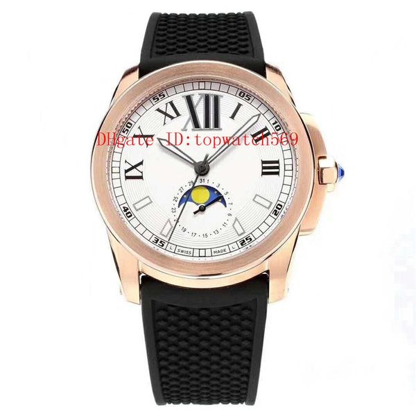 calibre de watch mens watches swiss 2824-2 automatic mechanical date moon phase sapphire crystal 18k rose gold 316l stainless steel, Slivery;brown
calibre de watch mens watches swiss 2824-2 automatic mechanical date moon phase sapphire crystal 18k rose gold 316l stainless steel, Slivery;brown