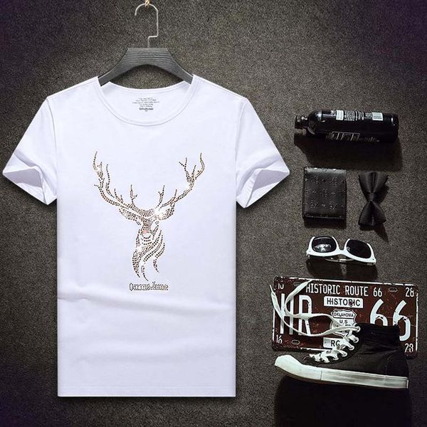 fashion men's t-shirts brand designer styles shirts men's crew neck short-sleeved rhinestones t shirt 4 styles size s-7xl, White;black
fashion men's t-shirts brand designer styles shirts men's crew neck short-sleeved rhinestones t shirt 4 styles size s-7xl, White;black
