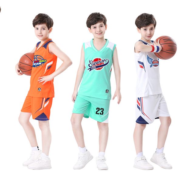 2020 kids basketball jerseys custom basketball uniforms for boys breathable basketball shirt shorts sports training clothes diy, Black
2020 kids basketball jerseys custom basketball uniforms for boys breathable basketball shirt shorts sports training clothes diy, Black