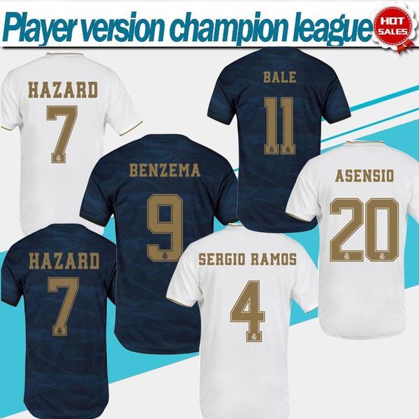 2020 player ver ion champion league real madrid occer jer ey 19 20 home white 7 hazard 12 marcelo occer hirt away football uniform
2020 player ver ion champion league real madrid occer jer ey 19 20 home white 7 hazard 12 marcelo occer hirt away football uniform