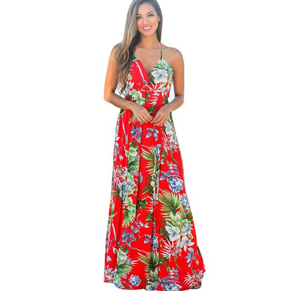 summer new european and american women's explosive suspender print beach dress, Black;gray
summer new european and american women's explosive suspender print beach dress, Black;gray