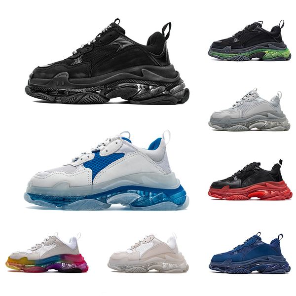 2020 paris 17fw triple s designer casual shoes old dad sneakers bubble soles mens womens sports size 36-45, Black
2020 paris 17fw triple s designer casual shoes old dad sneakers bubble soles mens womens sports size 36-45, Black
